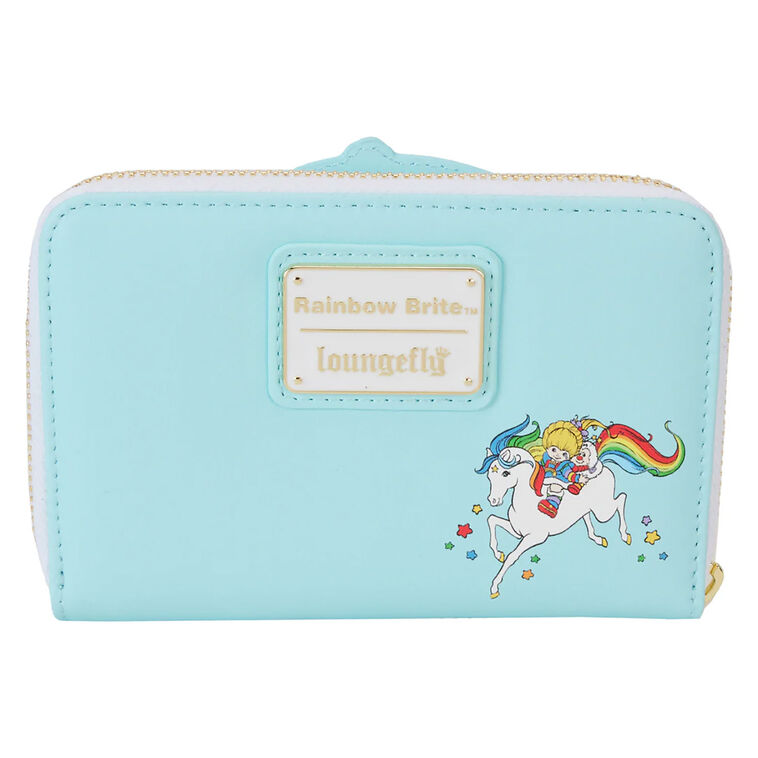 Hallmark Loungefly Rainbow Brite Color Castle Zip-Around Wallet