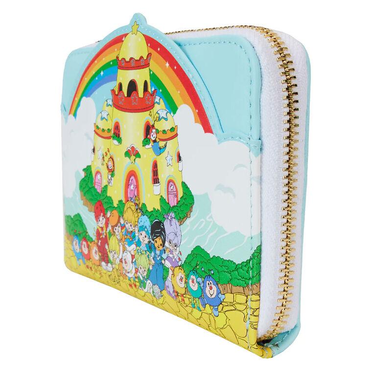 Hallmark Loungefly Rainbow Brite Color Castle Zip-Around Wallet