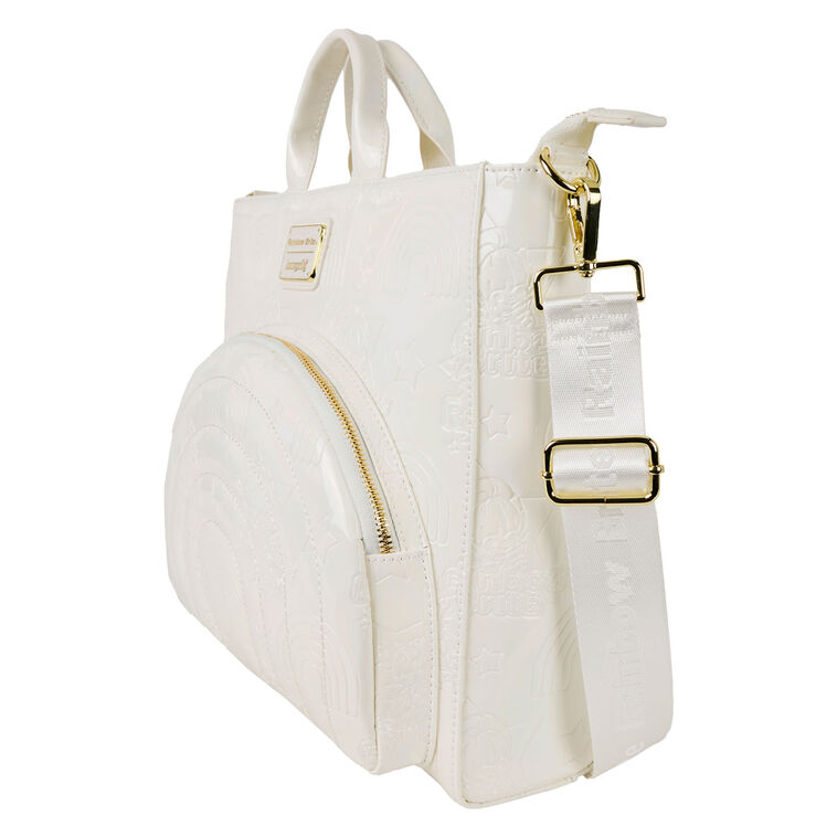 Hallmark Loungefly Rainbow Brite Iridescent Convertible Tote Bag