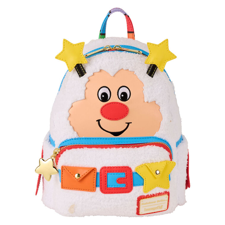 hallmark Loungefly Rainbow Brite Twink Light-Up Plush Mini Backpack