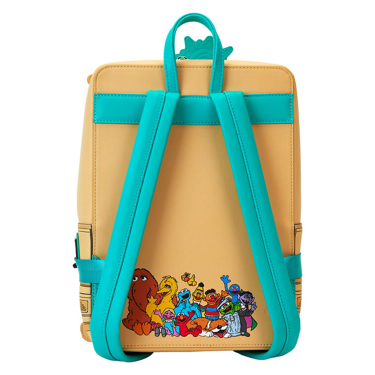 Hallmark Loungefly Sesame Street Neighborhood Friends Mini Backpack