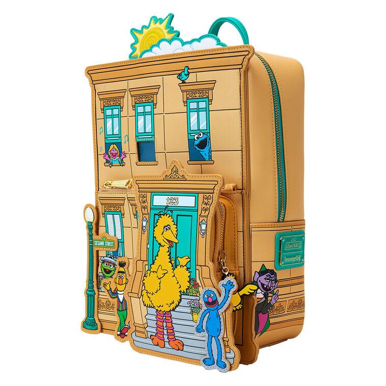 Hallmark Loungefly Sesame Street Neighborhood Friends Mini Backpack