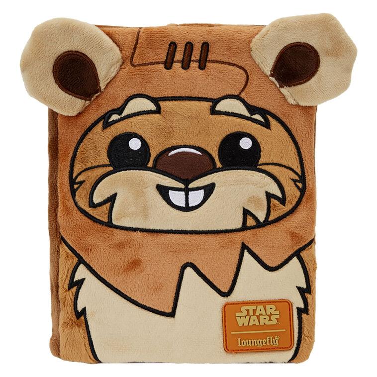 hallmark Loungefly Star Wars: Return of the Jedi Ewok Plush Journal