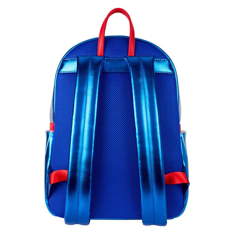 Hallmark Loungefly WB DC Superman Glow Light-Up Backpack