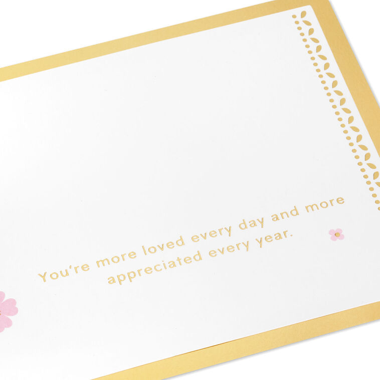 Hallmark Love And Appreciation Flower Bouquet 3D Pop-Up Love Card