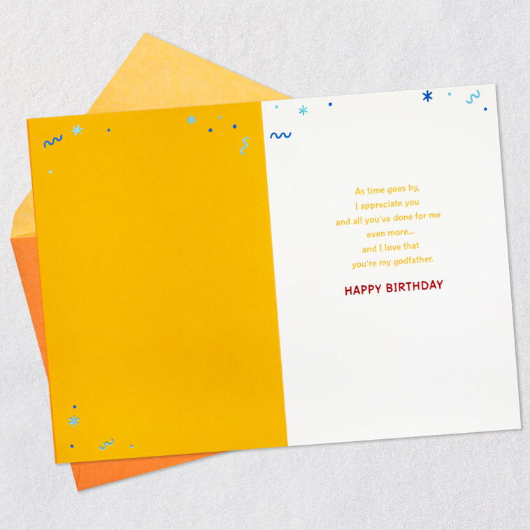 Hallmark Love And Gratitude Birthday Card For Godfather