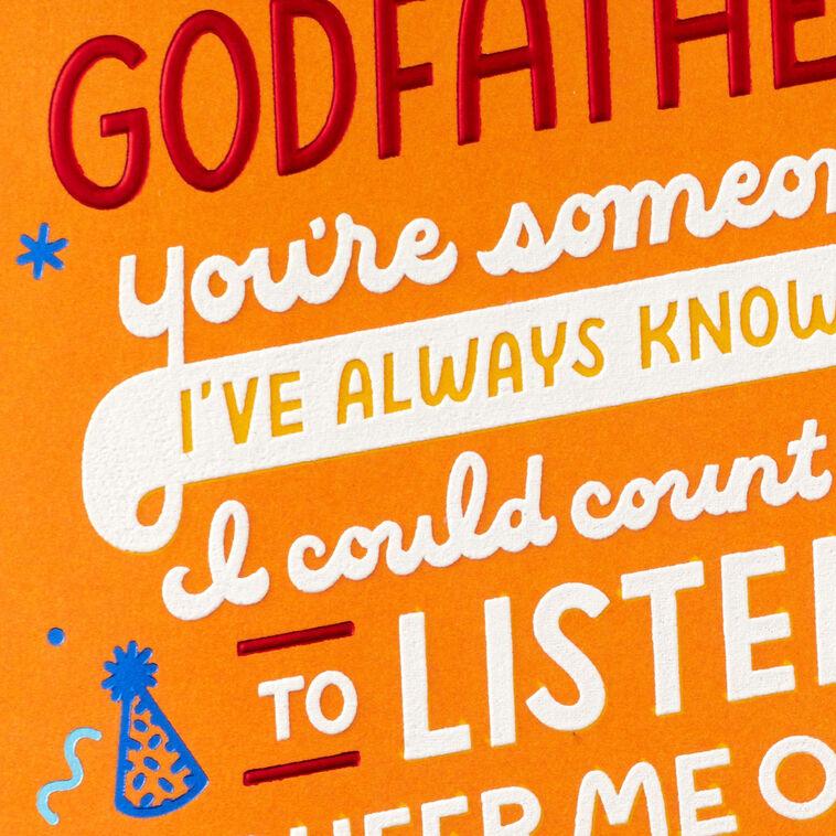 Hallmark Love And Gratitude Birthday Card For Godfather