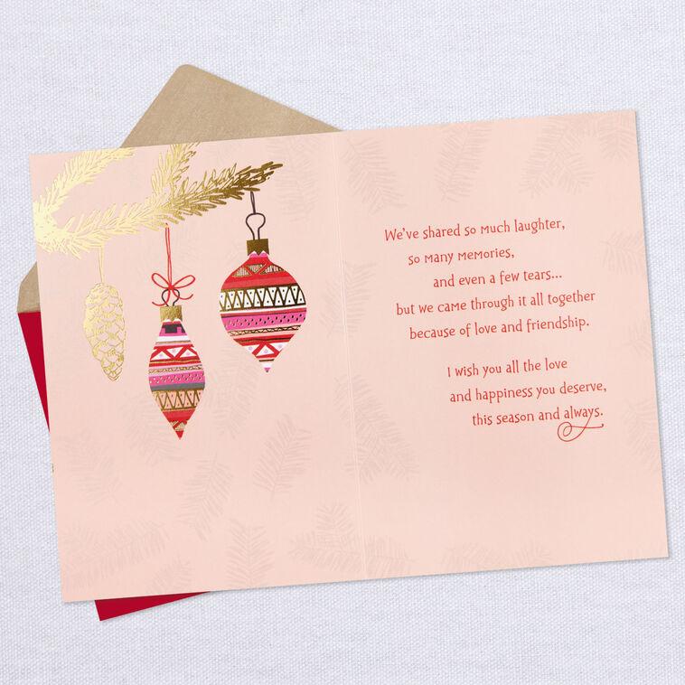 Hallmark Love And Happiness Christmas Card For Friend