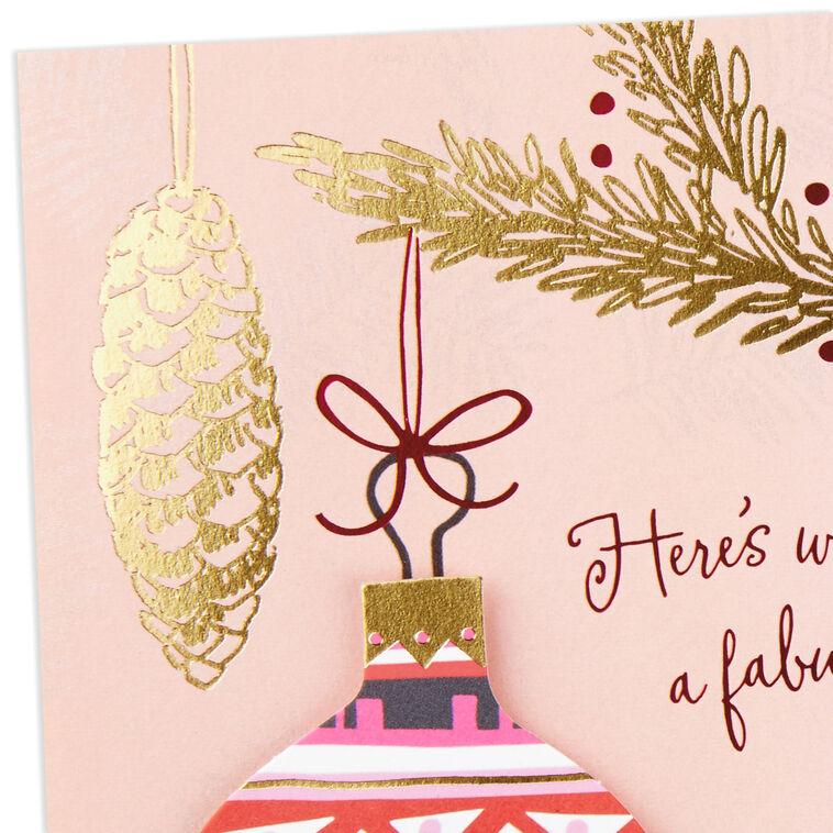 Hallmark Love And Happiness Christmas Card For Friend