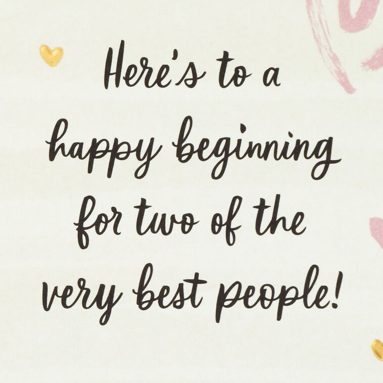 Hallmark Love And Happiness Wedding Card For Couple
