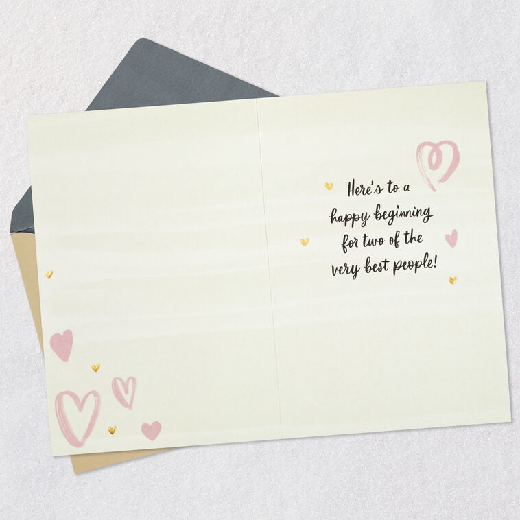 Hallmark Love And Happiness Wedding Card For Couple