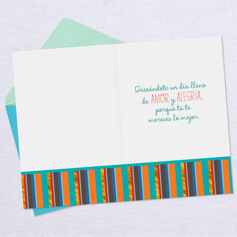 Hallmark Love And Joy Spanish-Language Birthday Card For Godson