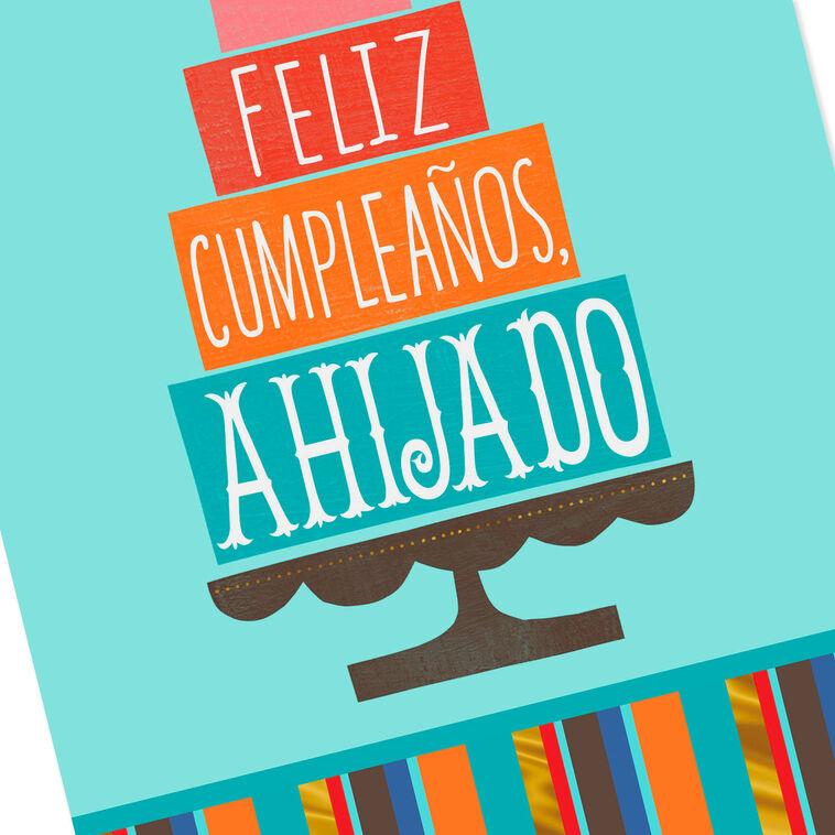 Hallmark Love And Joy Spanish-Language Birthday Card For Godson