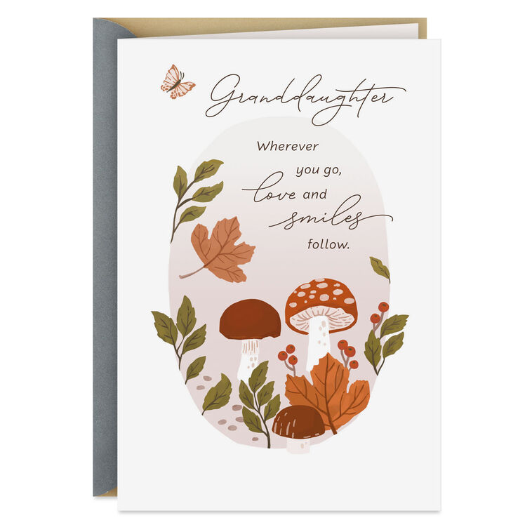 hallmark Love and Smiles Follow Where You Go Thanksgiving Card