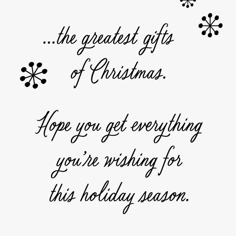 Hallmark Love And Togetherness Money Holder Christmas Cards Pack Of 10
