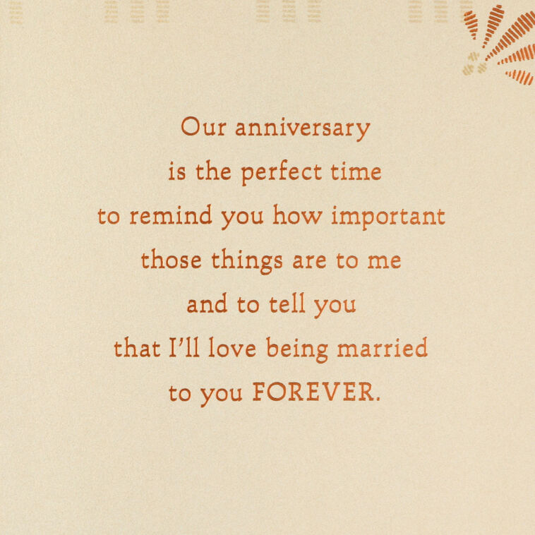 Hallmark Love Being Married To You Anniversary Card For Husband