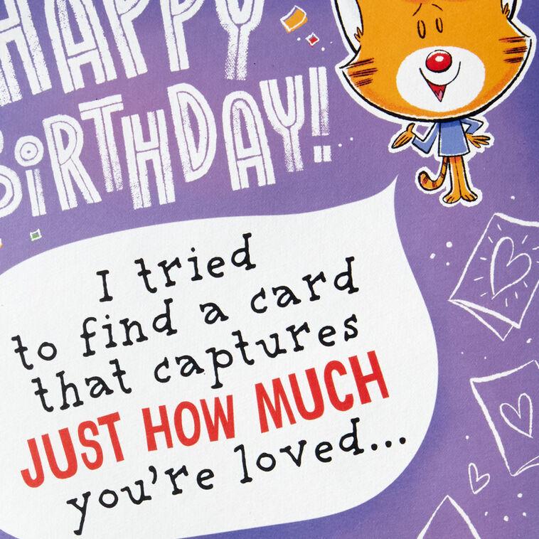 Hallmark Love Explosion Funny Pop-Up Birthday Card With Sound