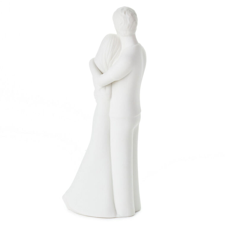 Hallmark Love Is An Adventure Embracing Couple Figurine 8.75"