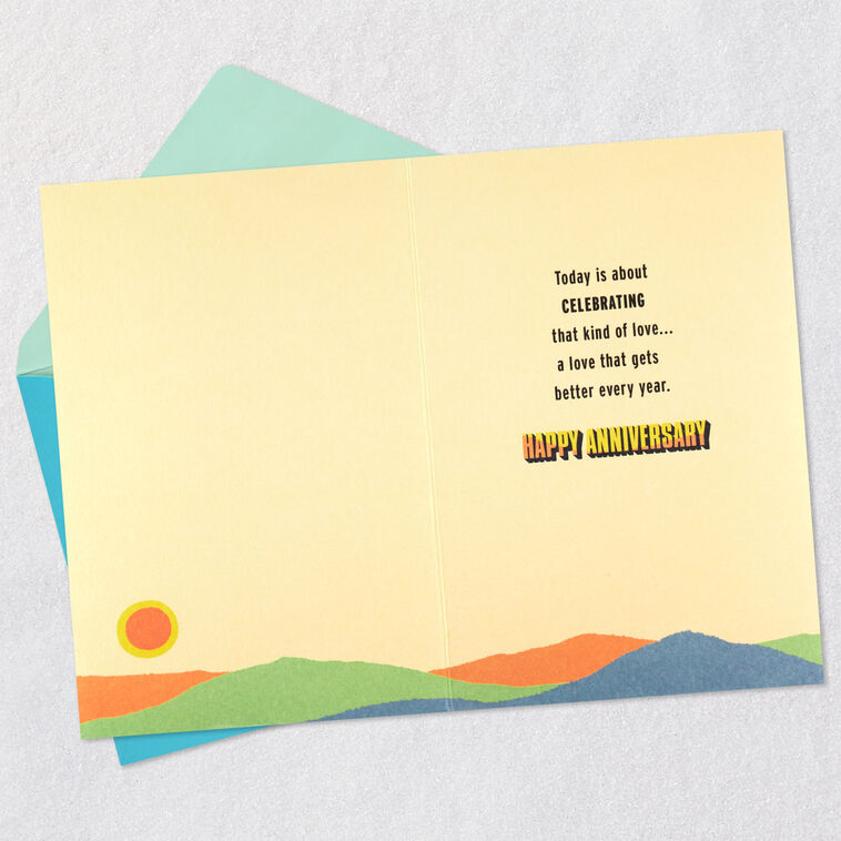 Hallmark Love Is The Best Adventure Anniversary Card