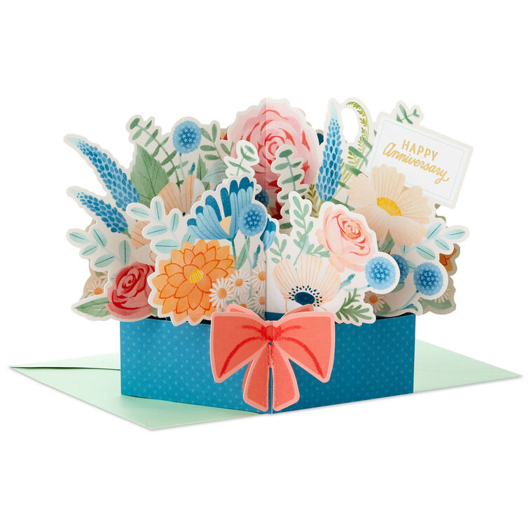 hallmark Love Is the Greatest Gift 3D Pop-Up Anniversary Card