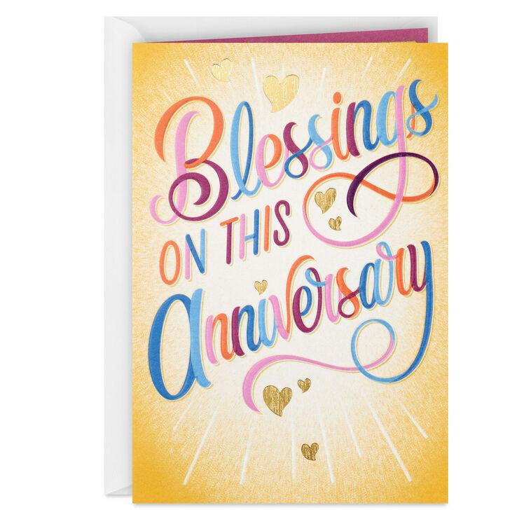 hallmark Love Is the Greatest Gift Anniversary Card