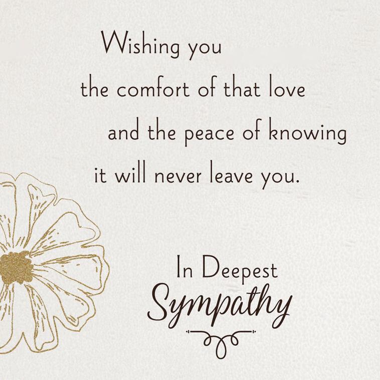 Hallmark Love Lasts Forever Blue Hydrangea In Vase Sympathy Card