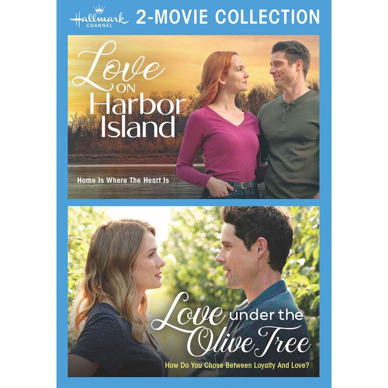 hallmark Love On Harbor Island and Love Under The Olive Tree Hallmark 2-Movie DVD