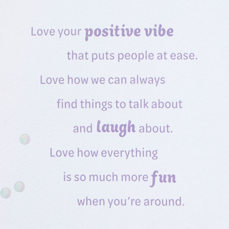Hallmark Love So Much About You Birthday Card For Sister