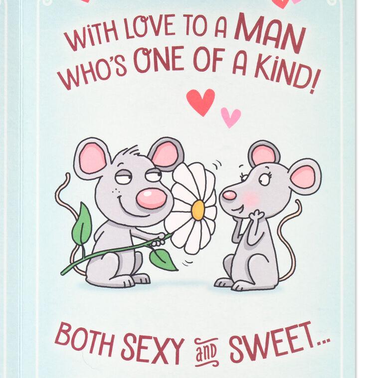 Hallmark Love That You're Mine Funny Pop-Up Anniversary Card For Husband