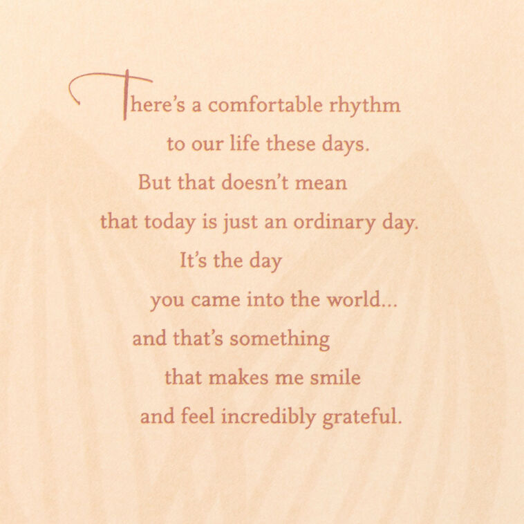 Hallmark Love The Man You Are Birthday Card For Husband