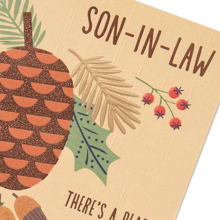 Hallmark Love Who You Are Christmas Card For Son-in-Law