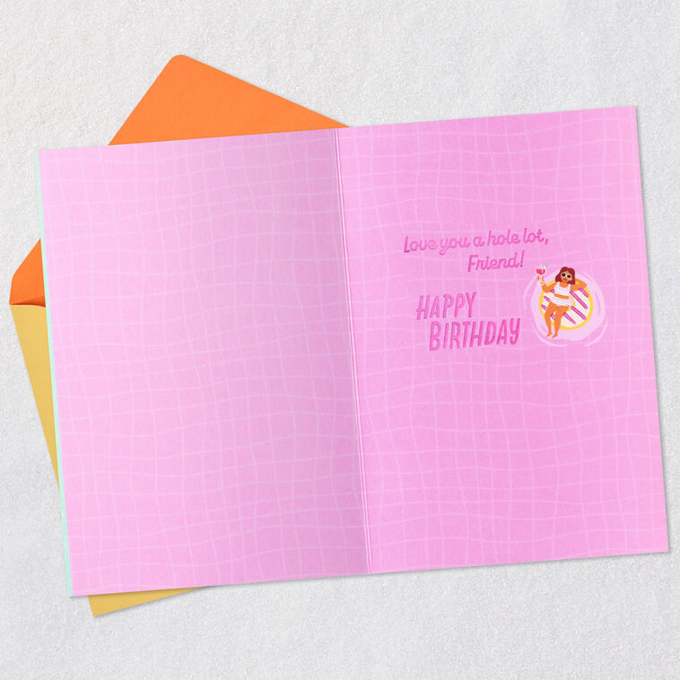 Hallmark Love You A Hole Lot Funny Birthday Card For Friend
