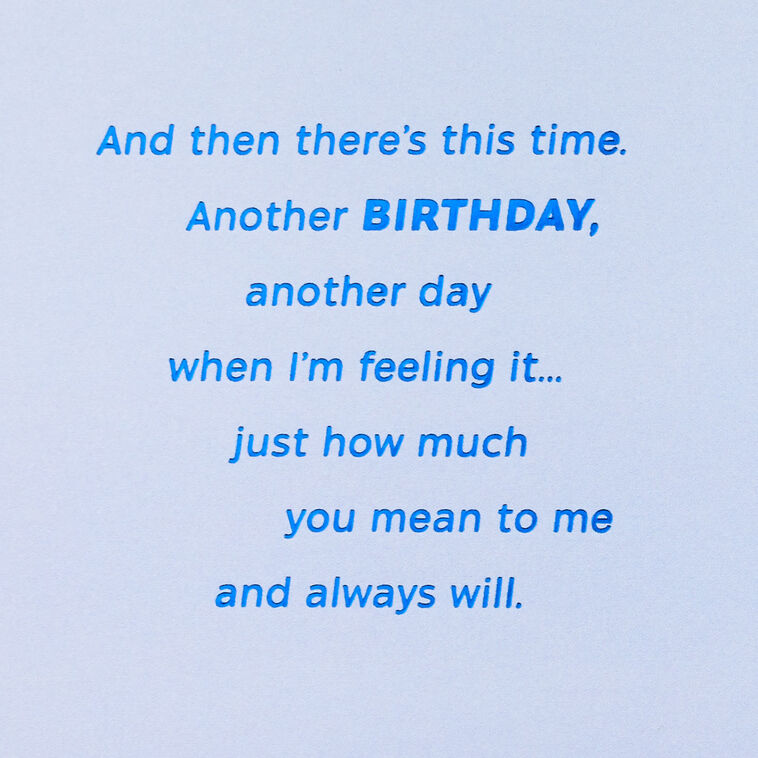 Hallmark Love You A Million Times Birthday Card For Son
