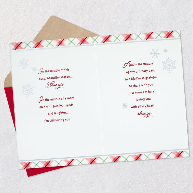 Hallmark Love You Always Christmas Card For Husband