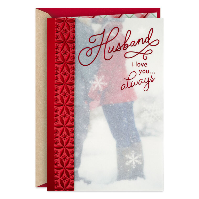 hallmark Love You Always Christmas Card for Husband