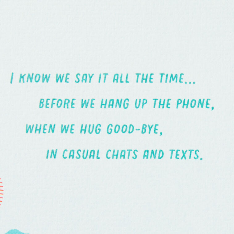 Hallmark Love You As Much As Ever Birthday Card For Mom