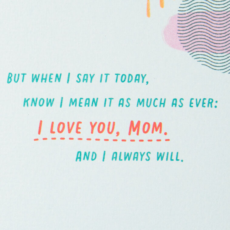 Hallmark Love You As Much As Ever Birthday Card For Mom
