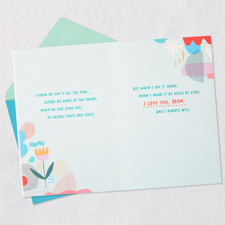 Hallmark Love You As Much As Ever Birthday Card For Mom