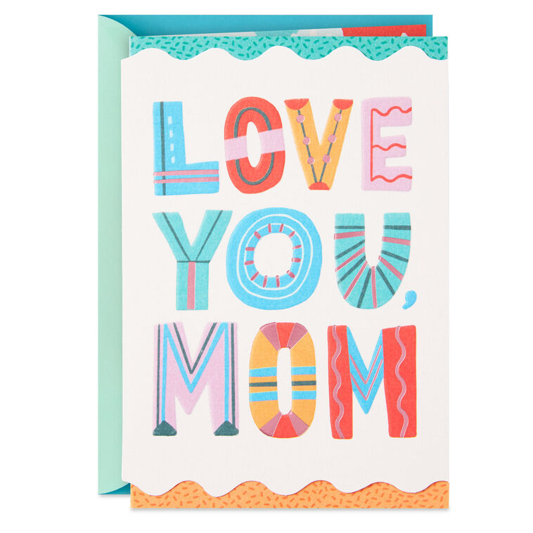 hallmark Love You as Much as Ever Birthday Card for Mom