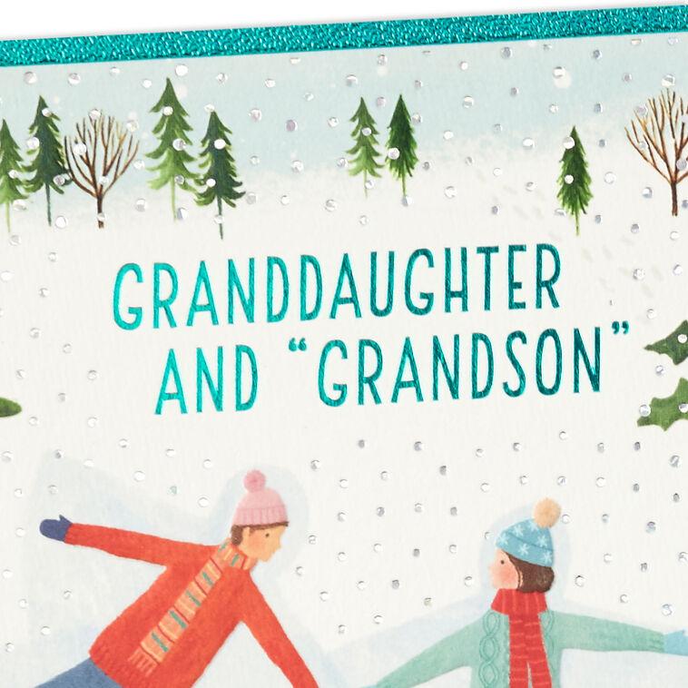 Hallmark Love You Both Holiday Card For Granddaughter And Husband