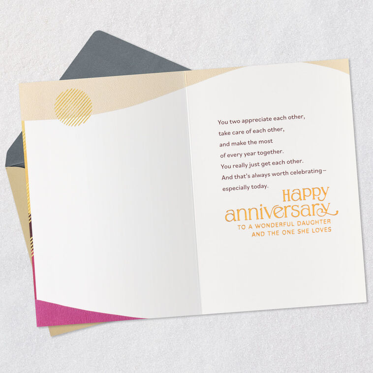 Hallmark Love You Each Love You Together Anniversary Card