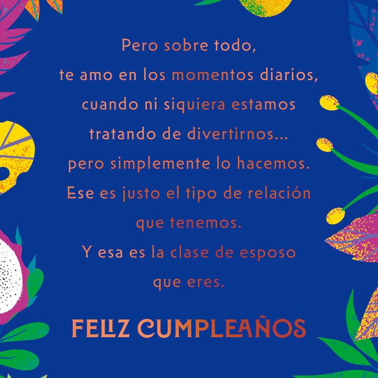 Hallmark Love You Every Day Spanish-Language Birthday Card For Husband