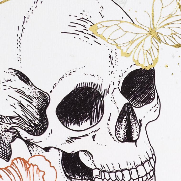 Hallmark Love You From My Skull To My Soul Halloween Card