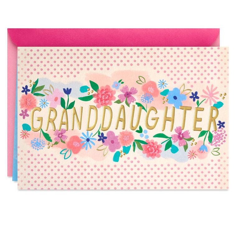 hallmark Love You Just the Way You Are Birthday Card for Granddaughter