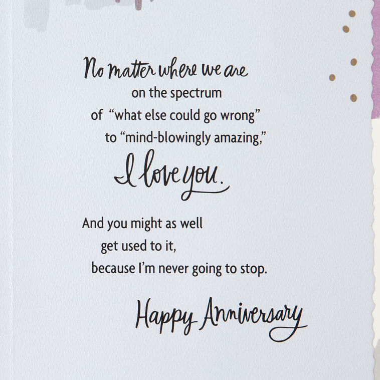Hallmark Love You Literally All The Time Anniversary Card For Spouse