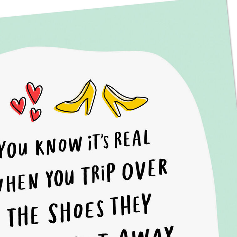 Hallmark Love You Messy Sh*t And All Funny Romantic Love Card