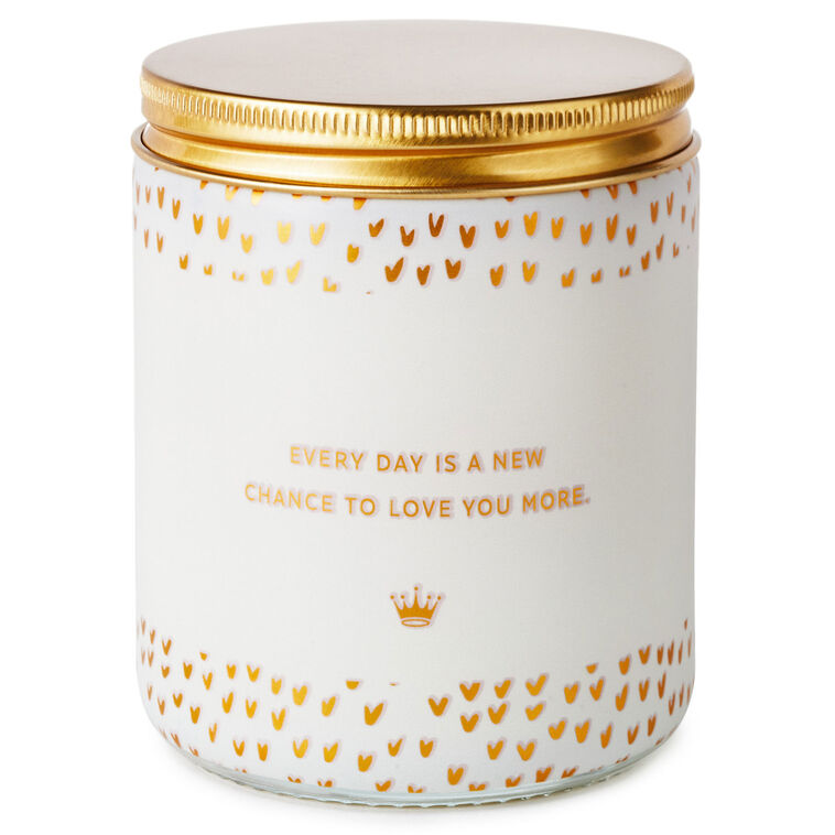 Hallmark Love You More Scented Single-Wick Jar Candle 7 Oz