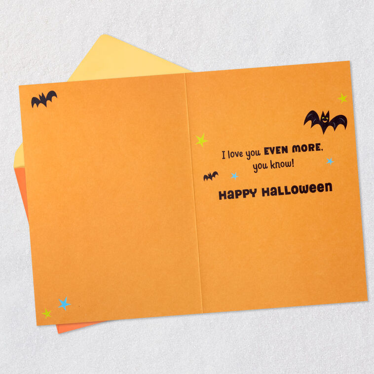 Hallmark Love You More Than You Know Halloween Card For Grandson