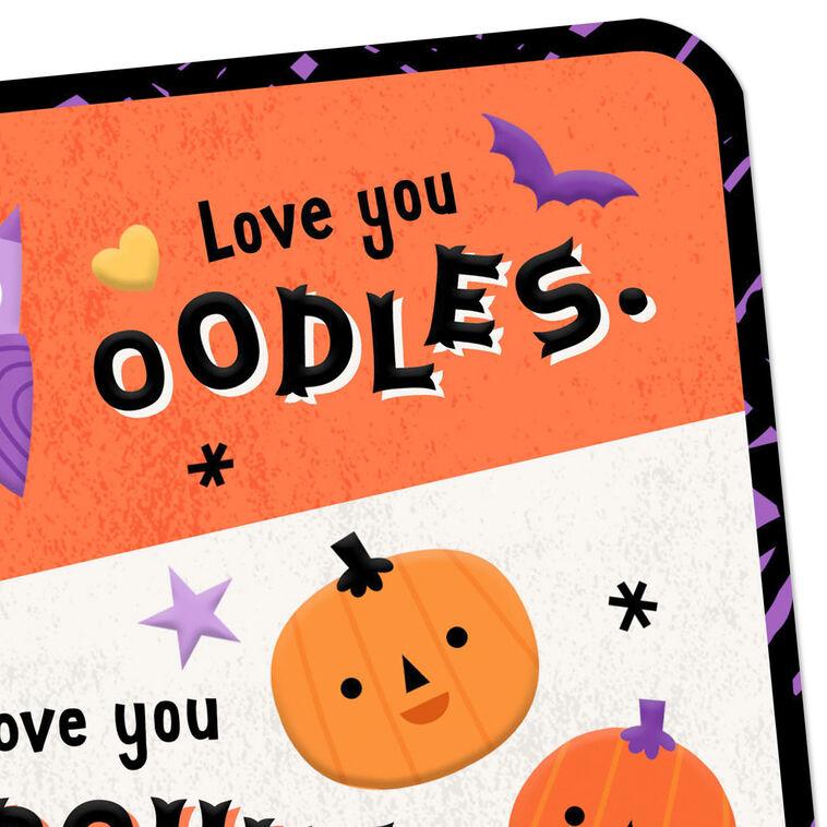 Hallmark Love You Oodles And Bunches Halloween Card For Kids