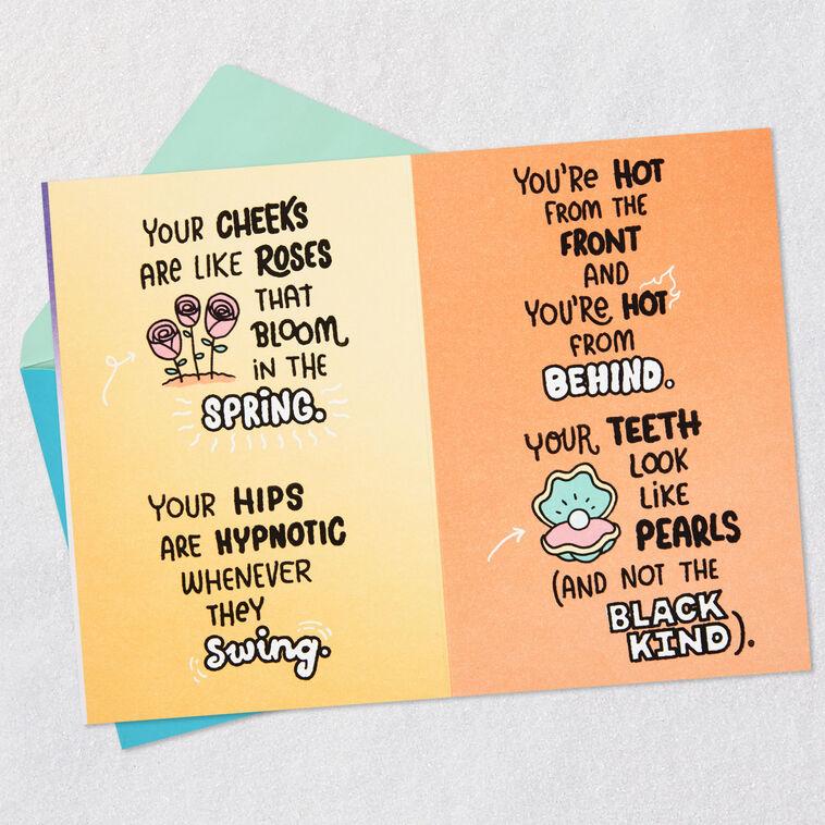 Hallmark Love You Poem Funny Birthday Card For Wife